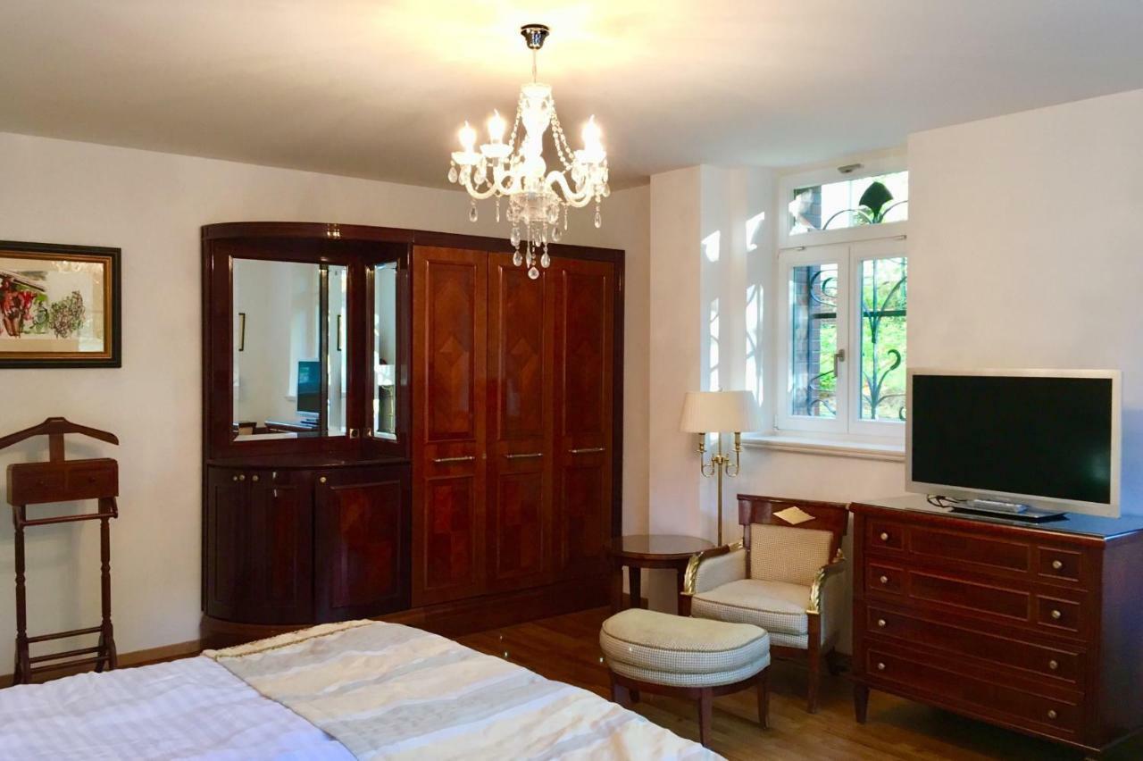 Appartment Villa Am Bretschneiderpark 莱比锡 外观 照片